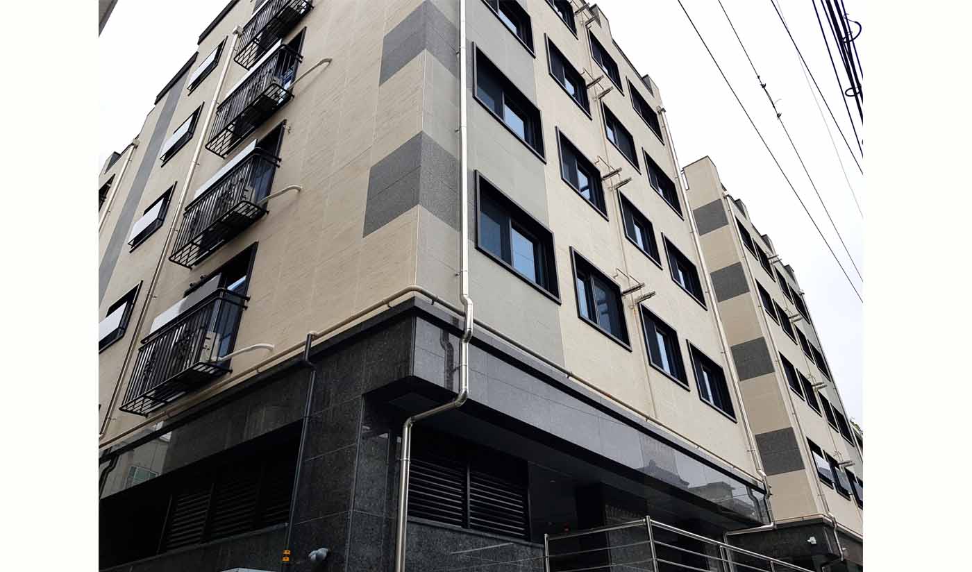 韓國(guó)首爾大興洞公寓商用住宅外裝飾